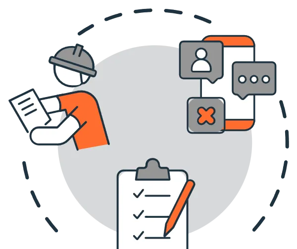 orderbase Grafik Branche Field Service Management